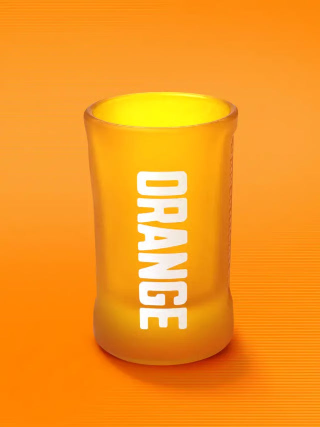 Orange Shotgläser 2cl (6er Pack)